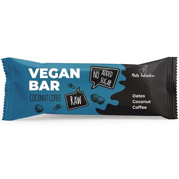 Vegan Bar Coconut Coffee 40g