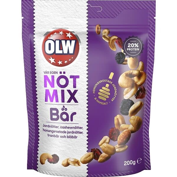 OLW Nötmix Bär 200g