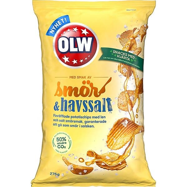 OLW Smör & Havssalt 275g