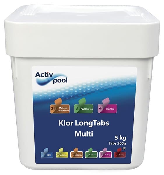 Swim & Fun Klor LongTabs Multi 200g 5kg