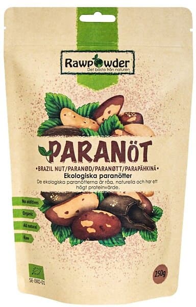 Rawpowder Paranötter 250g