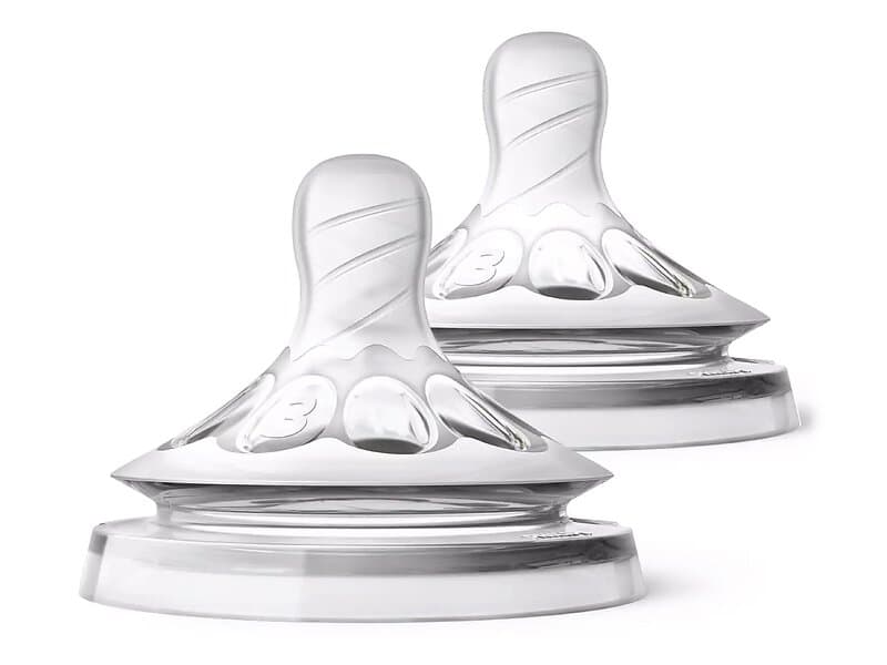 Philips Avent Natural Teat Dinapp 3 m+ / 2-pack