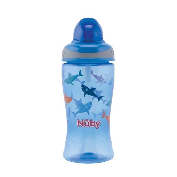 Shark Nûby Pre-school Flip-It Cup Tritan 360ml Blue 12m+