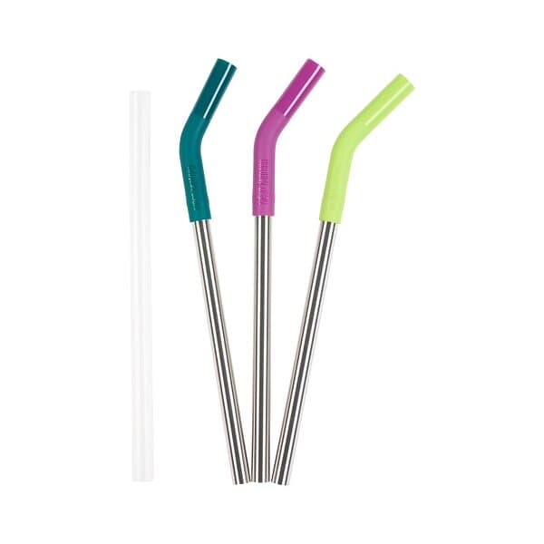 Klean Kanteen Straw 10 mm Multi Color 3-pack