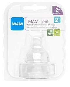 Mam Teat 2, 2 pack