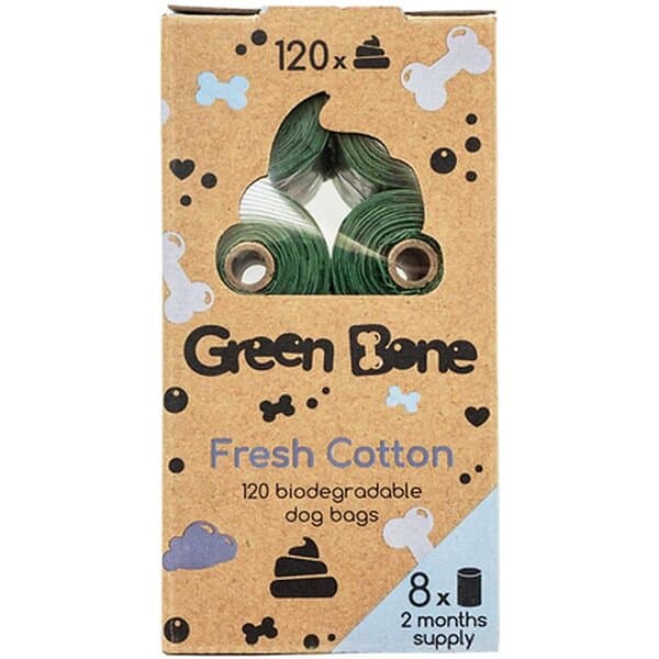 Green Bone Refill Fresh Cotton 21 ruller med 315 hundpåsar