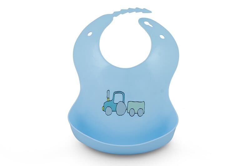 Esska Haklapp Mjuk Biby Blå Traktor