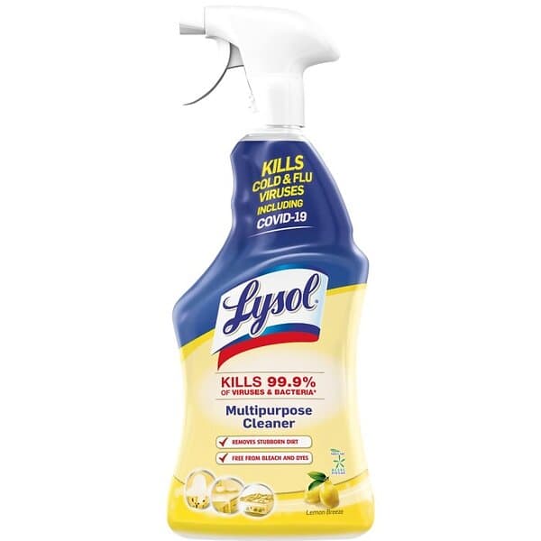 Universal Lysol Spray Lemon Breeze 500ml