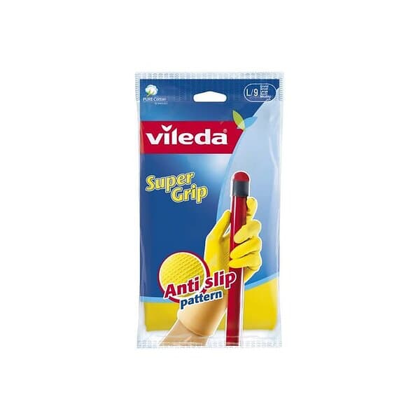 Vileda Städ- & Diskhandske Super Grip Large