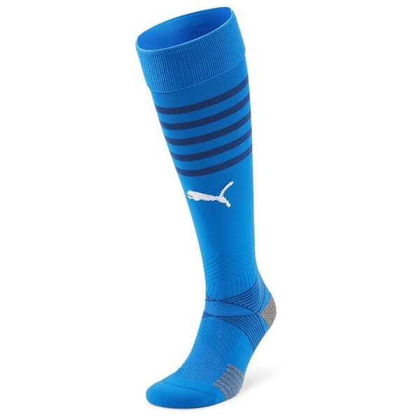 Puma Fotbollsstrumpor Teamfinal Electric Blue/vit adult 705313 02