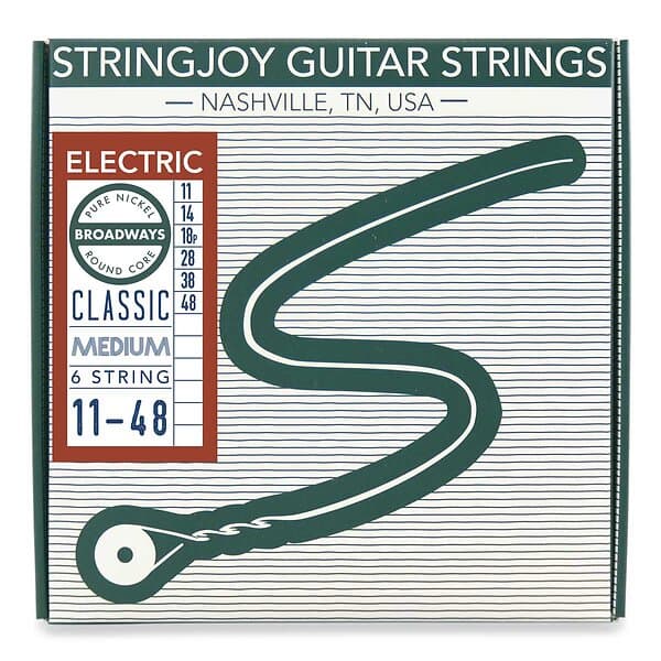 Electric Stringjoy Broadways Guitar Medium 11-48