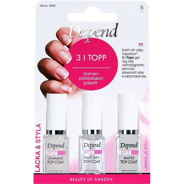 Depend Nail Care Set 3-pack