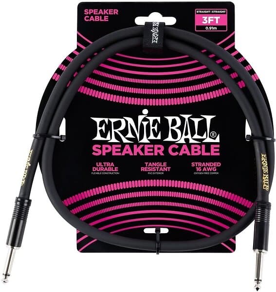 Ernie Ball EB-6071 3FT SPEAKERCABLE 90CM