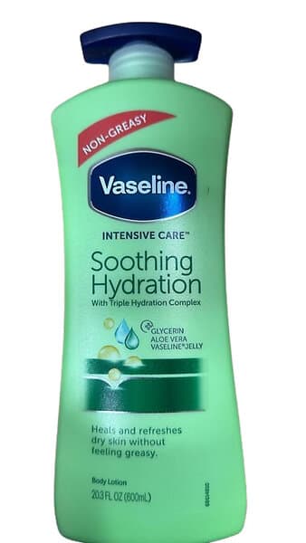Vaseline Aloe Soothing Hydration Body Lotion 600ml