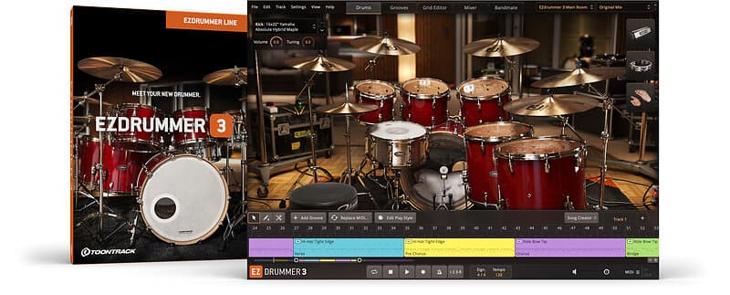 TOONTRACK EZDRUMMER 3 UPGRADE