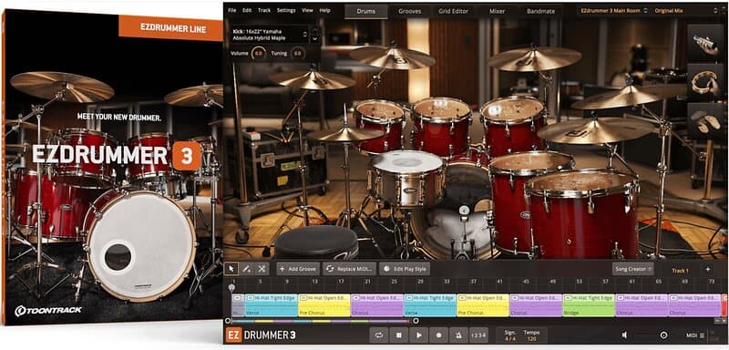 TOONTRACK EZDRUMMER 3