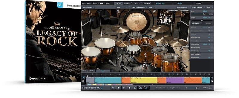 TOONTRACK SDX LEGACY OF ROCK