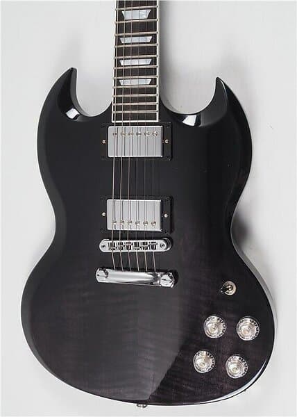 Gibson SG Modern Trans Black Fade
