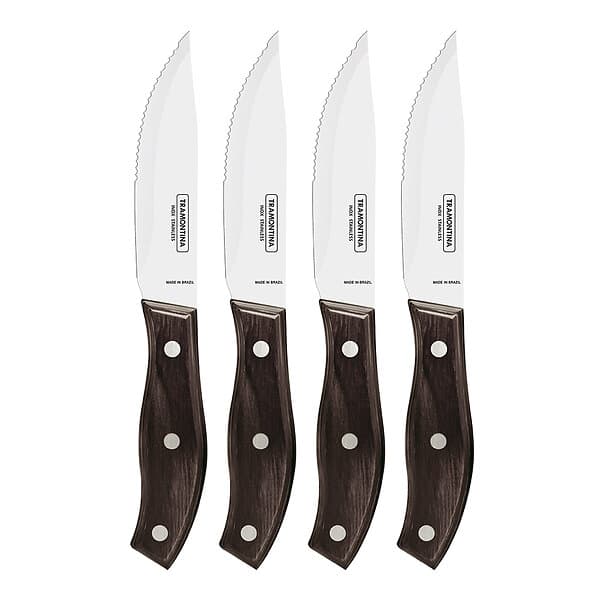 Tramontina Tramotina Biffkniv 4-pack Brun