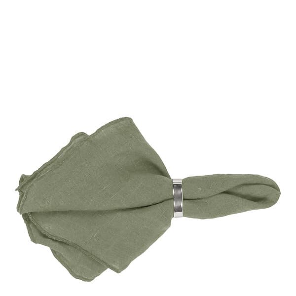 Broste Copenhagen Gracie Tygservett 45x45 cm Timjan