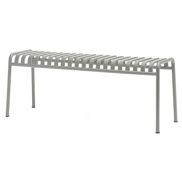 Hay Palissade Bänk, Sky Grey Pulverlackat stål