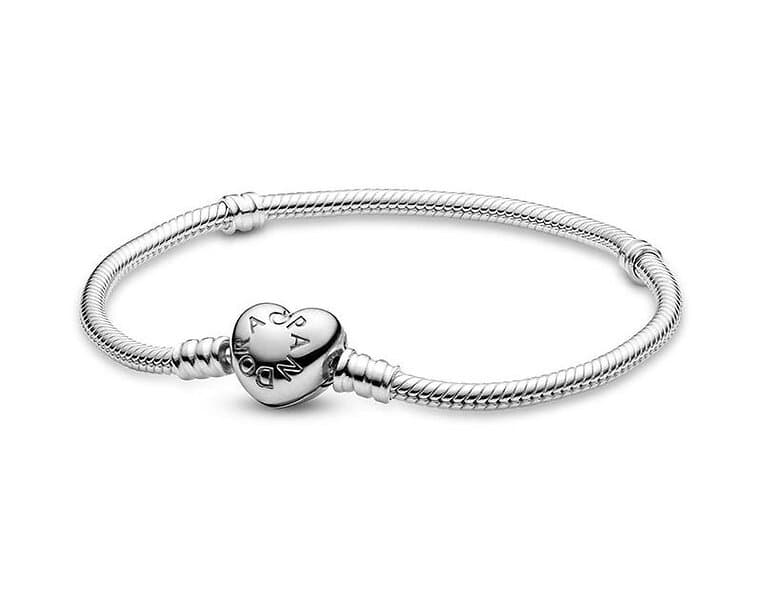 Pandora Moments Heart Clasp Ormkedjearmband