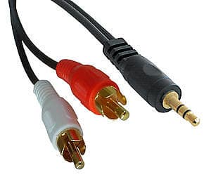 Lindy Premium 3.5mm - 2RCA 10m
