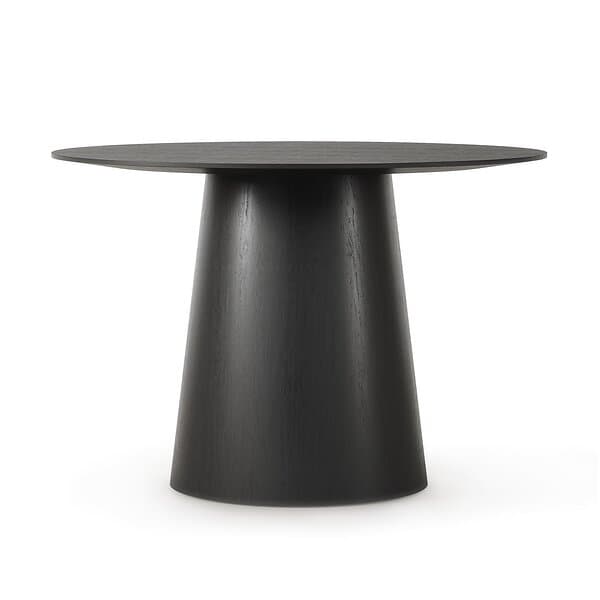 Decotique Social Matbord Svart Ek, 110 cm