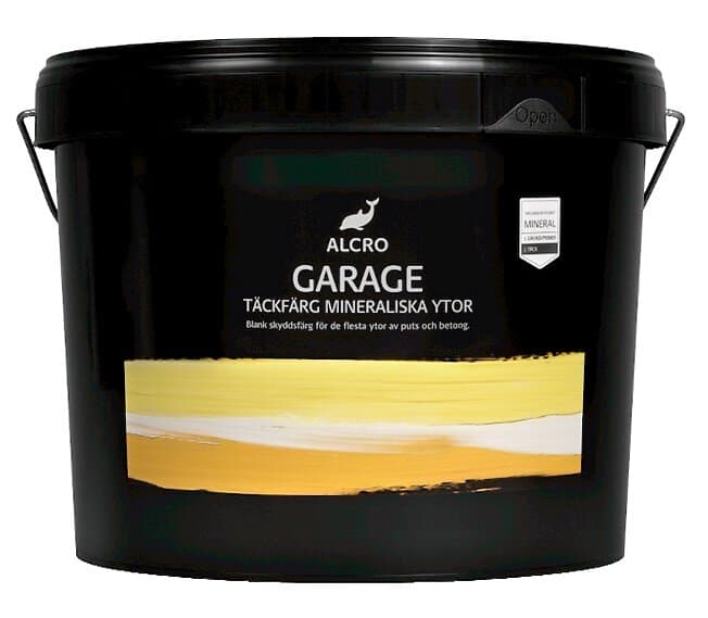 Alcro Garage Betongfärg, Täckfärg, Valfri Kulör, 10l