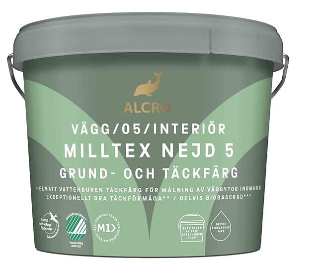 Alcro Milltex Nejd 5, Valfri Kulör, 4l