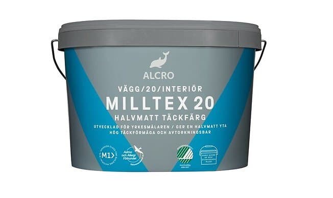 Alcro Milltex 20, Vit, 4l