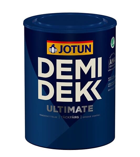 Jotun Demidekk Ultimate Täckfärg, Vit/Bas, 0,75l