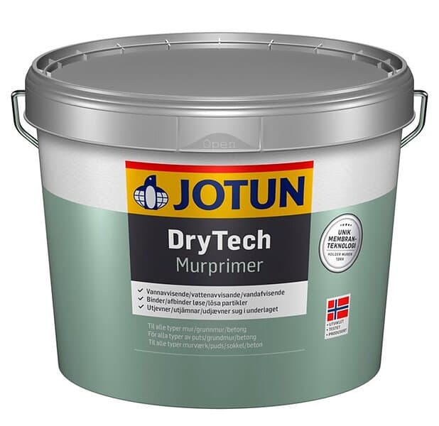 Jotun DryTech Murprimer, Färglös, 3l
