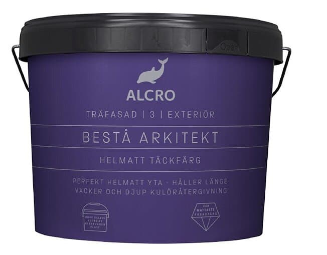 Alcro Bestå Arkitekt, Svart, 10l