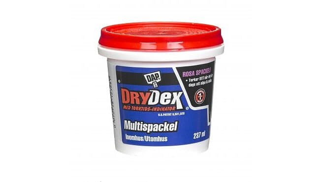 DAP Drydex Multispackel, Rosa, Vitt när det torkar, 0,946l