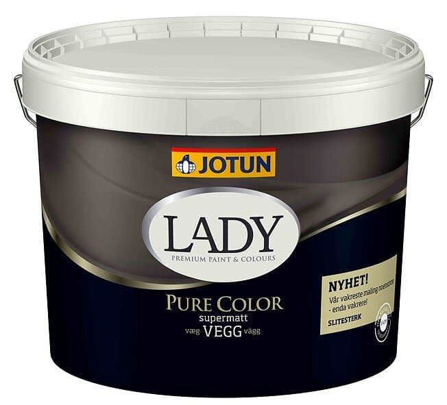 Jotun Lady Pure Color, Vit, 10l