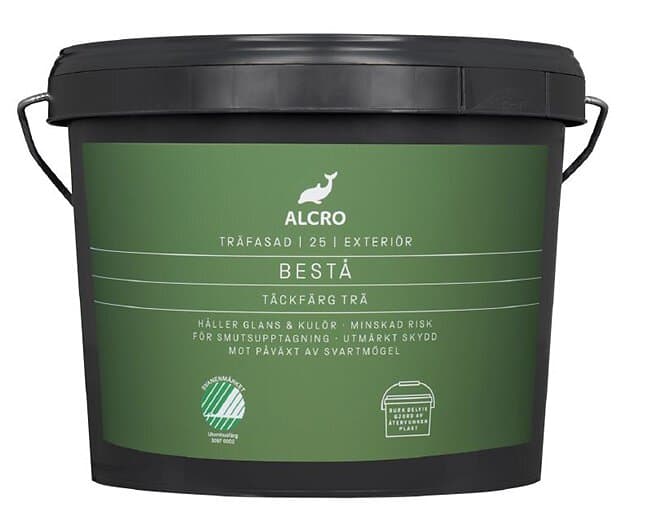 Alcro Bestå Täckfärg, Tonad vit, 3l
