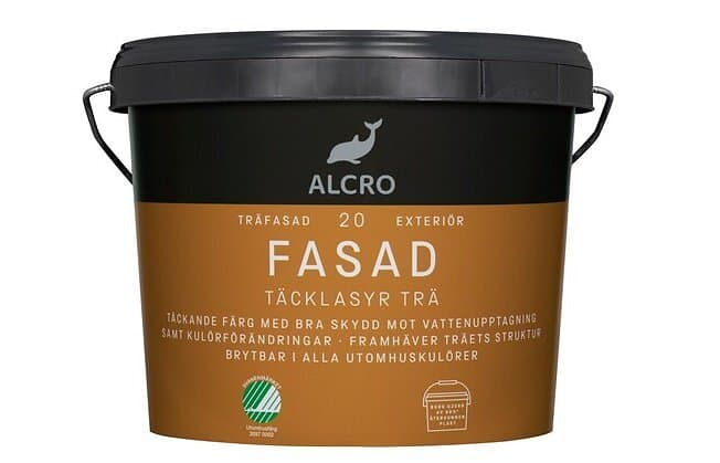 Alcro Fasad Täcklasyr, Faluröd, 1l