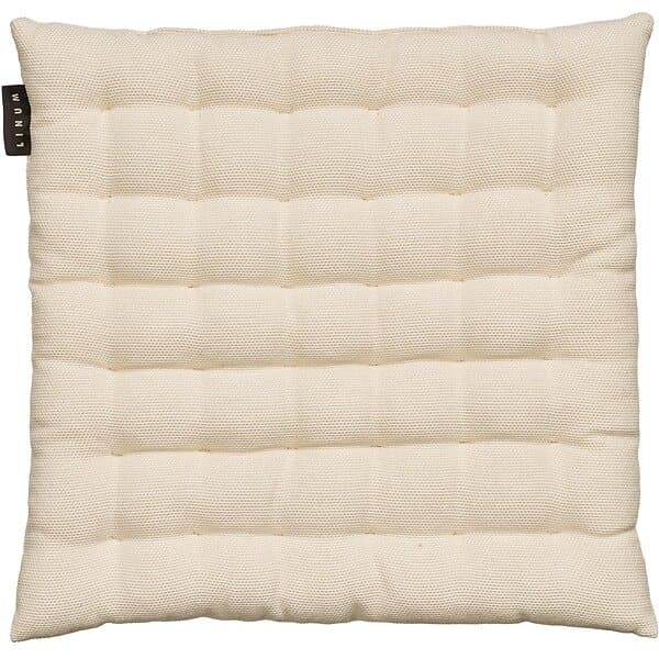 Linum Pepper Sittdyna 40x40 cm, Creamy Beige Gräddig Bomull