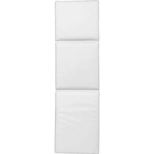 DIYTI Plain Solsängsdyna 50x186 cm, Vit Polyester