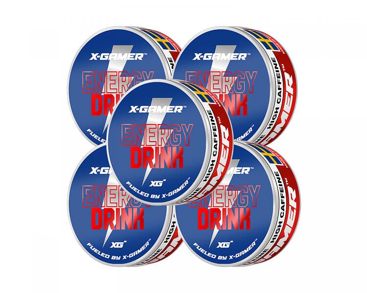 X-Gamer Pouch Energy Energy Drink 5-pack