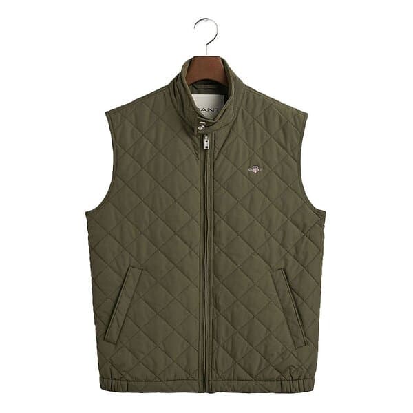 Gant Quilted Windcheater Vest Herr