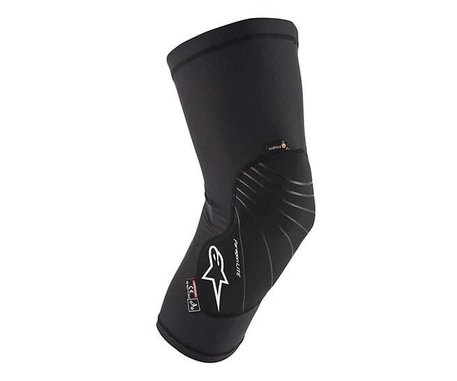 AlpineStars Knäskydd Paragon Lite Knee Protector CE-Certified Svart