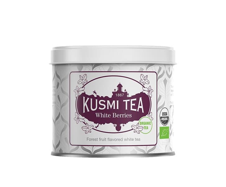 Kusmi Tea White Berries Ekologisk Plåtburk 90 gram