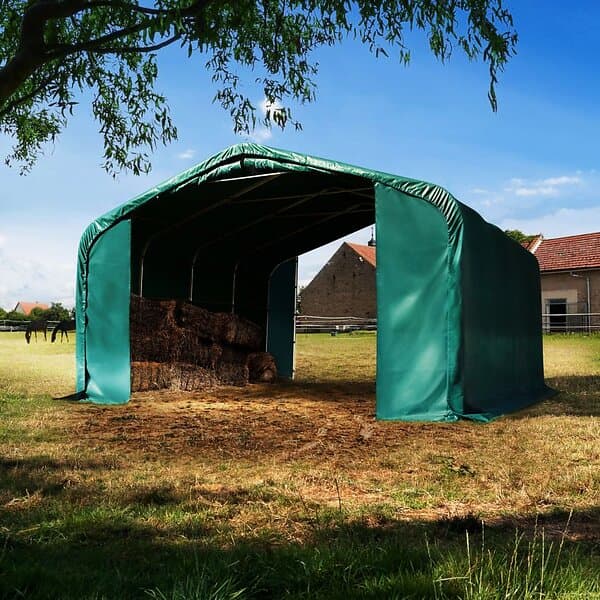 TOOLPORT Vindskydd 6x6m PVC 850