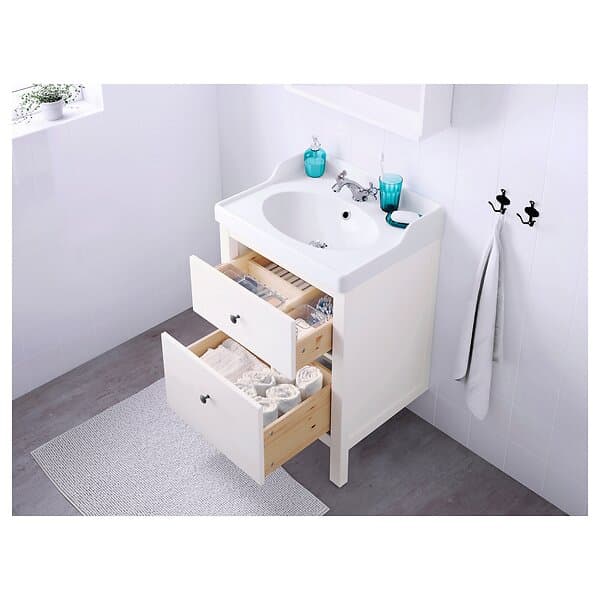 IKEA HEMNES Kommod med 2 lådor 60x47x83 cm