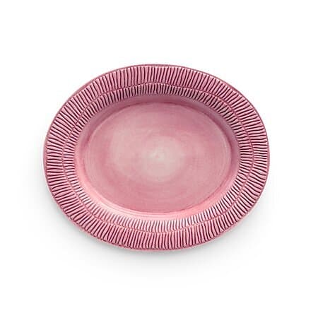 Mateus Stripes Serveringsfat 35x30 cm Rosa