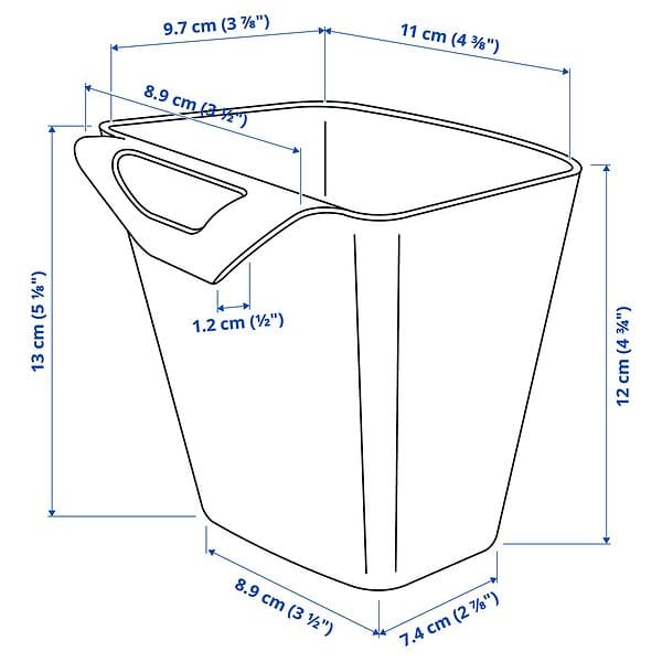 IKEA SUNNERSTA Behållare 12x11 cm