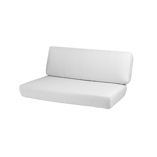 Cane-Line Savannah soffdyna 2-sits tyg natté white
