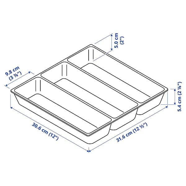 IKEA UPPDATERA Besticklåda 32x31 cm